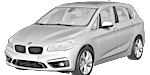 BMW F45 P1DD0 Fault Code
